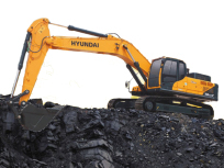 现代挖掘机产品图库 技术革新与性能卓越的视觉呈现