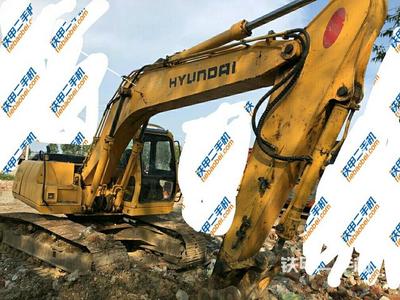 现代R170LC-5挖掘机 高效能工程的可靠伙伴